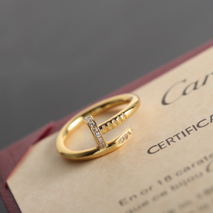 Cartier Juste un Clou Crystal Rings