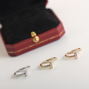 Cartier Juste un Clou Crystal Rings