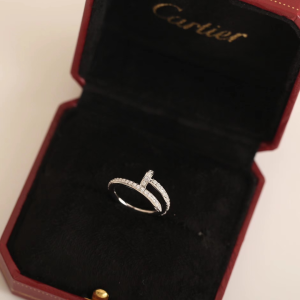 Cartier Juste un Clou Crystal Rings