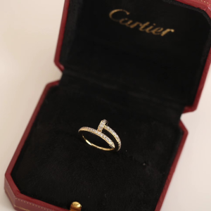 Cartier Juste un Clou Crystal Rings