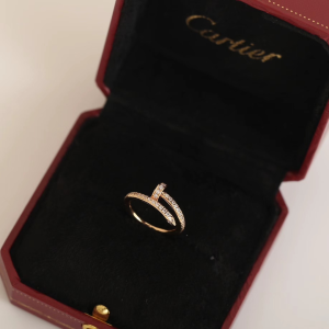 Cartier Juste un Clou Crystal Rings