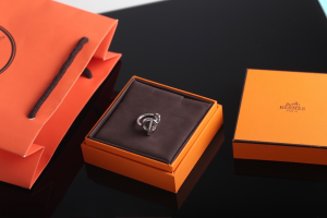 Hermes Croisette Rings White Gold