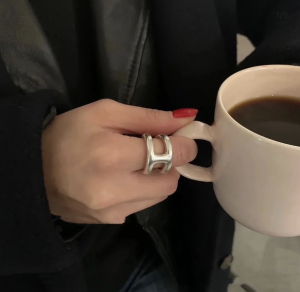 Hermes Osmose Rings White Gold