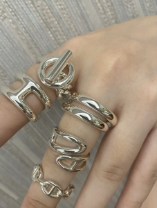 Hermes Osmose Rings White Gold