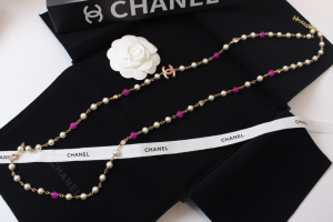 Chanel CC Pearls Long Necklaces