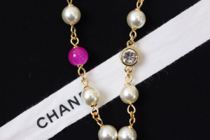 Chanel CC Pearls Long Necklaces