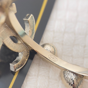 Chanel Crystals CC Logo Earrings