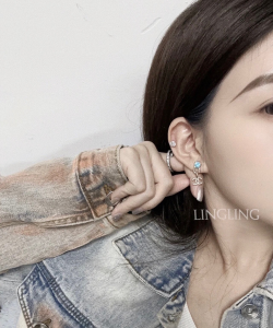 Chanel Gold CC Logo Earrings