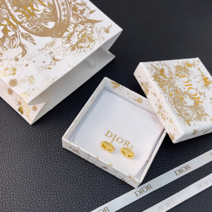 Dior Gold 30 Montaige CD Earrings