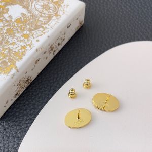 Dior Gold 30 Montaige CD Earrings