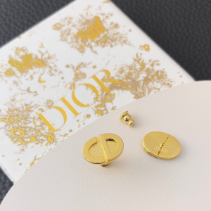 Dior Gold 30 Montaige CD Earrings