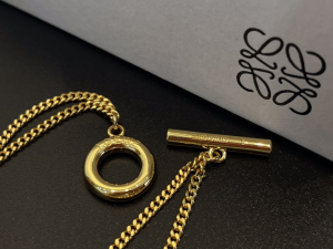 Loewe Crystal Anagram Chain Bracelets