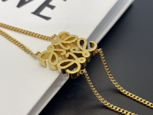 Loewe Crystal Anagram Chain Bracelets