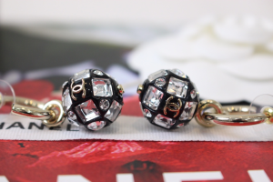 Chanel CC Dice Earrings