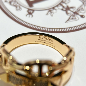 Hermes Diamond Collier de Chien Rings