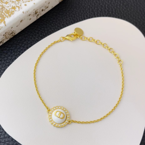Dior Petit CD Baroque Bracelets White
