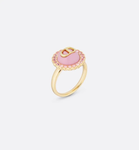 Dior Petit CD Baroque Rings Pink