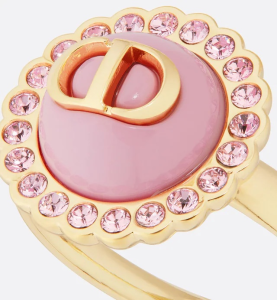 Dior Petit CD Baroque Rings Pink