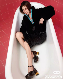 Fendi Wool Teddy Anorak Black