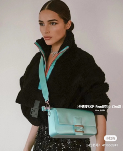 Fendi Wool Teddy Anorak Black