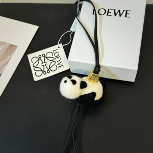 Loewe Black White Panda Charm
