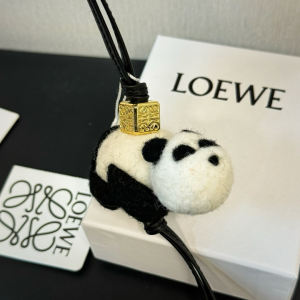 Loewe Black White Panda Charm