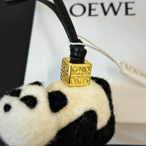 Loewe Black White Panda Charm