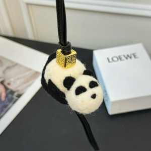 Loewe Black White Panda Charm