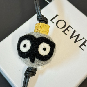 Loewe Grey Owl Charm