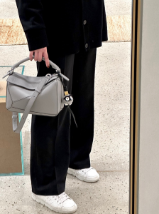 Loewe Grey Owl Charm