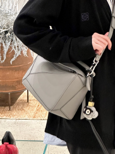 Loewe Grey Owl Charm