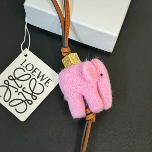 Loewe Pink Elephant Charm