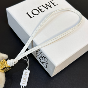 Loewe White Chow Chow Charm