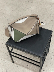 Loewe White Dog Charm