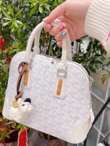 Loewe White Dog Charm