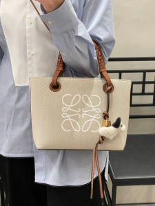 Loewe White Dog Charm