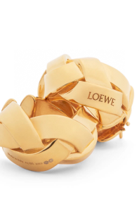 Loewe Gold Nest Hoop Earrings