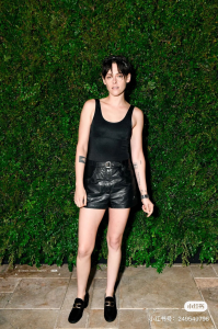 Chanel Black Leather Shorts