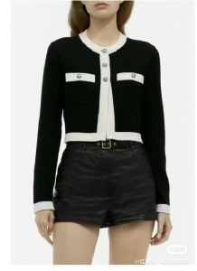 Chanel Black Leather Shorts