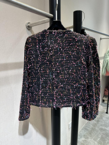 Chanel Black Tweed Jacket
