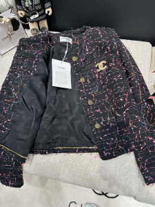 Chanel Black Tweed Jacket
