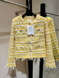 Chanel Pink Tweed Jacket Coat