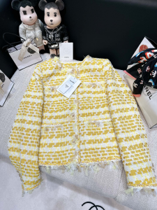 Chanel Pink Tweed Jacket Coat