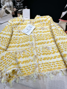 Chanel Pink Tweed Jacket Coat