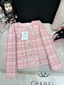 Chanel Pink Tweed Jacket