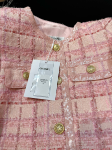 Chanel Pink Tweed Jacket