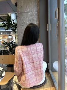 Chanel Pink Tweed Jacket