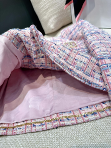 Chanel Pink Tweed Jacket