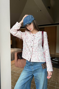 Chanel White Tweed Jacket