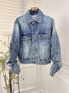 Loewe Chain Denim Blue Jacket